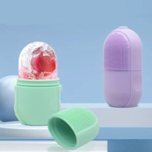 Combo Molde Hielo + Balaca de Maquillaje