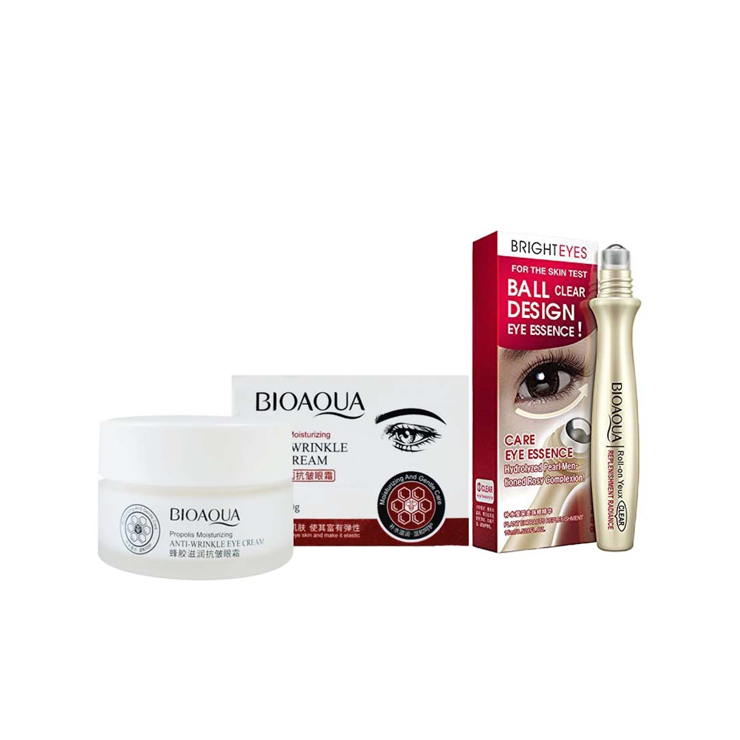 Dúo Contorno De Ojos 20g + Crema con propolis moisturizing 30g - Imagen 2